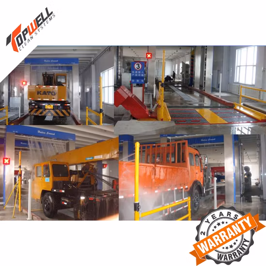 Topwell Clean の全自動高耐久ホイール洗浄システム